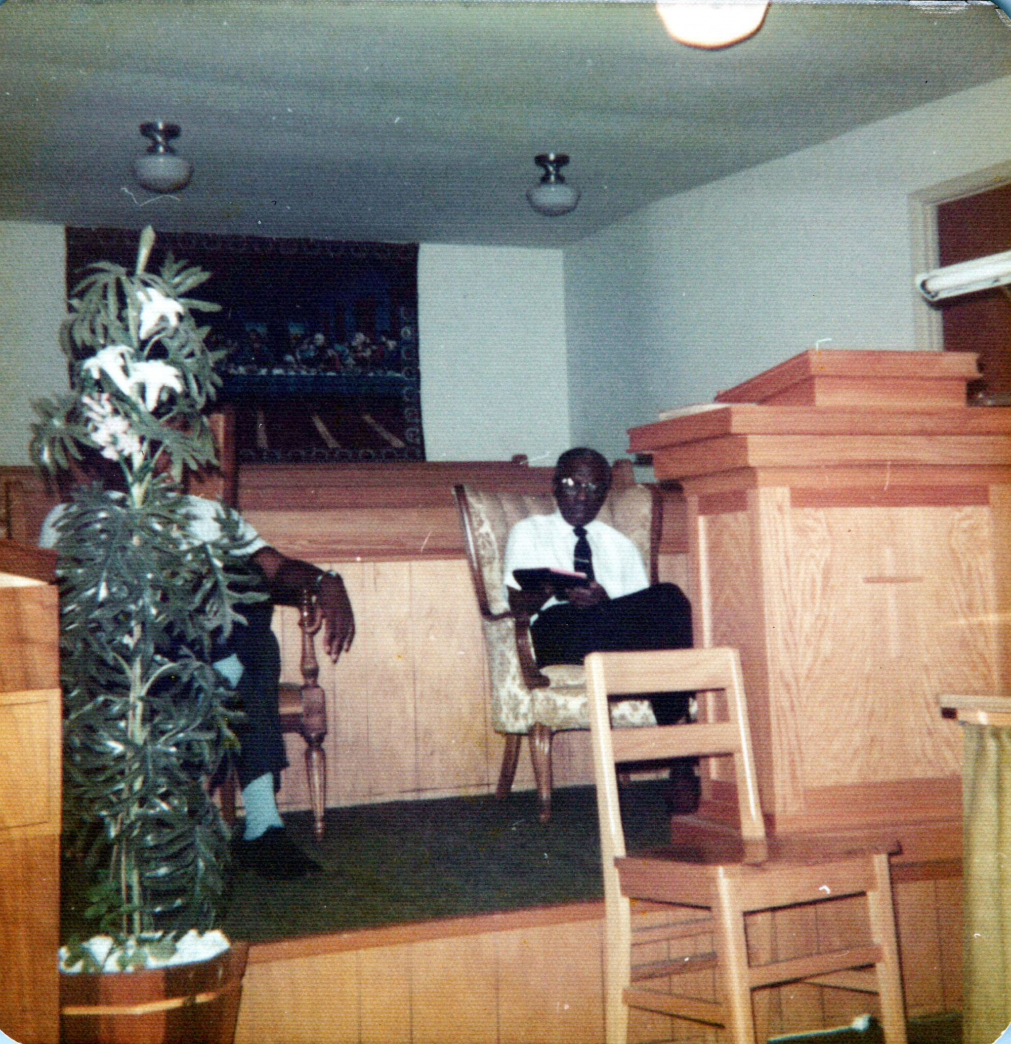 Brother Henry Lyles at Church